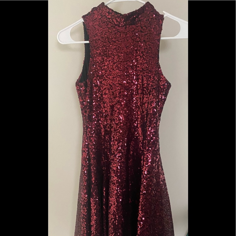 NWT - High neck, sequin dress